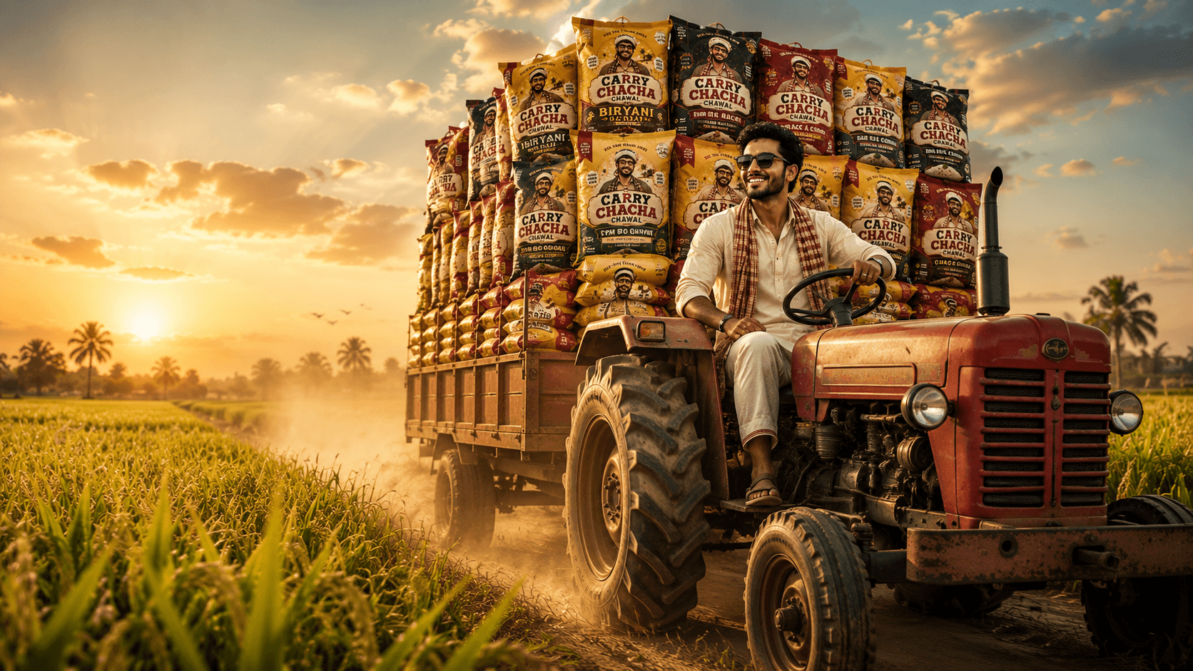 Overloaded Tractor